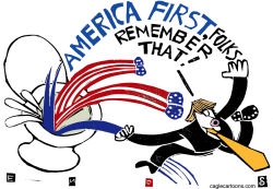 AMERICA FIRST by Randall Enos