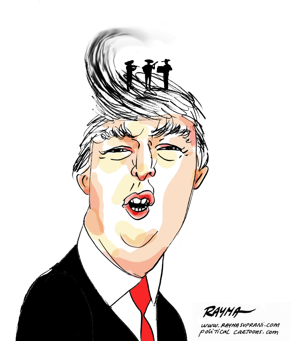  DONALD TRUMP by Rayma Suprani