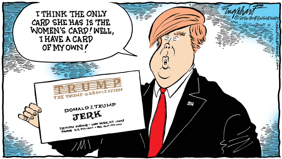  TRUMP CARD by Bob Englehart