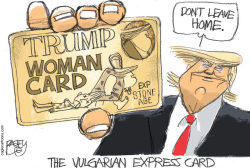 WOMAN CARD by Pat Bagley