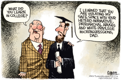 COLLEGE GRADS by Rick McKee