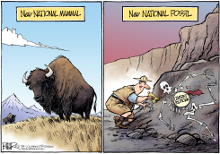 NATIONAL MAMMAL by Nate Beeler