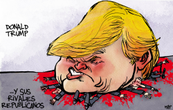 TRUMP… Y SUS RIVALES REPUBLICANOS by Kap