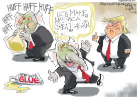 HIGH ON TRUMP by Pat Bagley