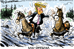 TRUMP TROTTER by Milt Priggee