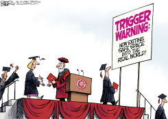 COLLEGE GRADS by Nate Beeler