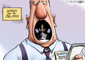 MEDIA MASTER by Nate Beeler