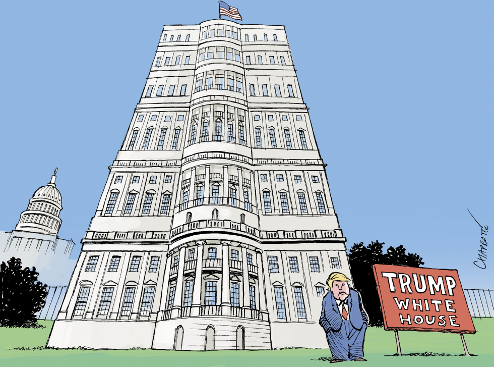  TRUMP'S WHITE HOUSE by Patrick Chappatte