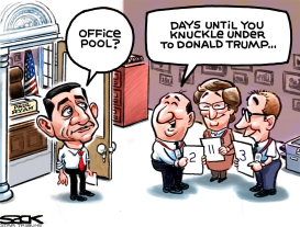 RYAN TRUMPED by Steve Sack