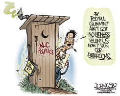 NC POTTY POLITICS by John Cole