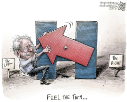 THE BERNIE EFFECT by Adam Zyglis