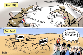 SYRIA, IRAQ IN A CENTURY by Paresh Nath