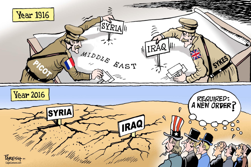  SYRIA, IRAQ IN A CENTURY by Paresh Nath