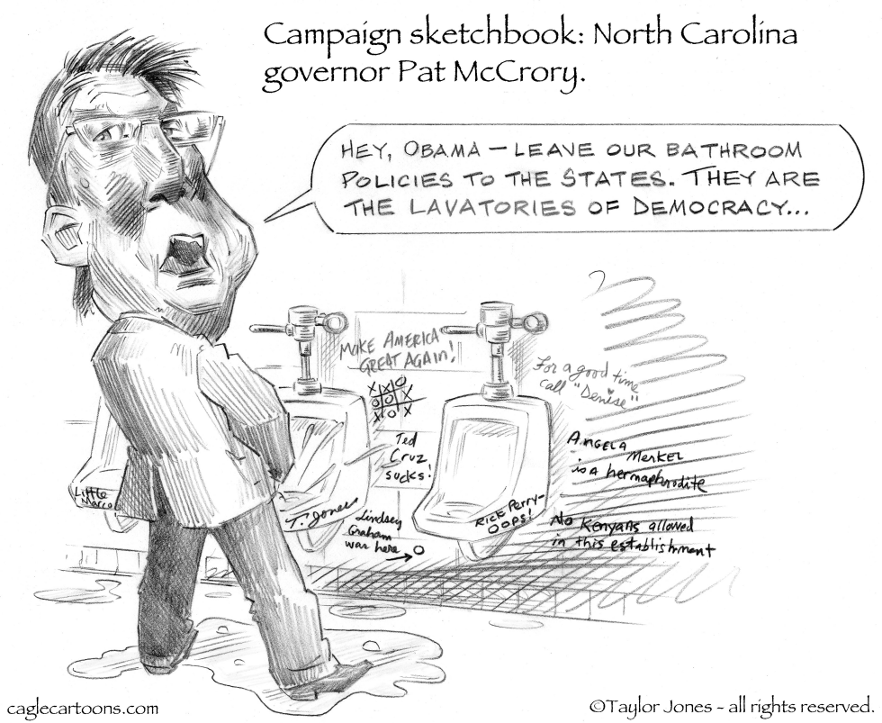  CAMPAIGN SKETCHBOOK - PAT MCCRORY by Taylor Jones