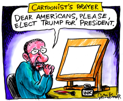 	CARTOONIST''S PRAYER by Christo Komarnitski