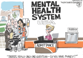 CRAZY MENTAL HEALTH by Pat Bagley