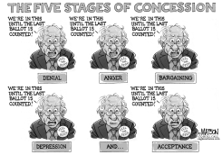 BERNIE SANDERS AND THE FIVE STAGES OF CONCESSION by RJ Matson