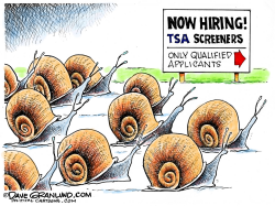 TSA SCREENERS by Dave Granlund