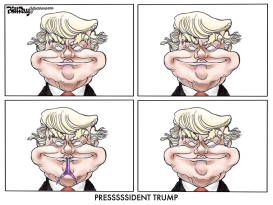 PRESSSSSIDENT TRUMP   by Bill Day