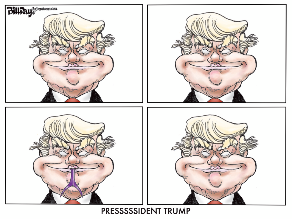  PRESSSSSIDENT TRUMP   by Bill Day