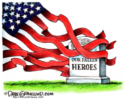 MEMORIAL DAY HEROES by Dave Granlund