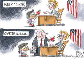 CHARTER SCHOOLS by Pat Bagley