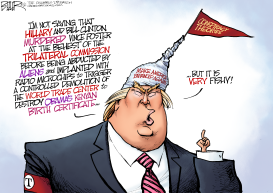 TRUMPARANOIA by Nate Beeler