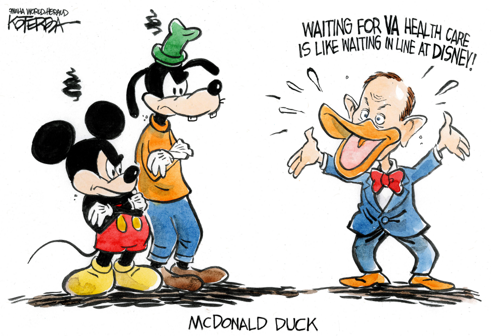  MCDONALD DUCK by Jeff Koterba