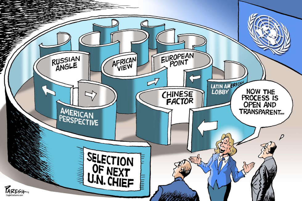  SELECTING NEXT UN CHIEF by Paresh Nath