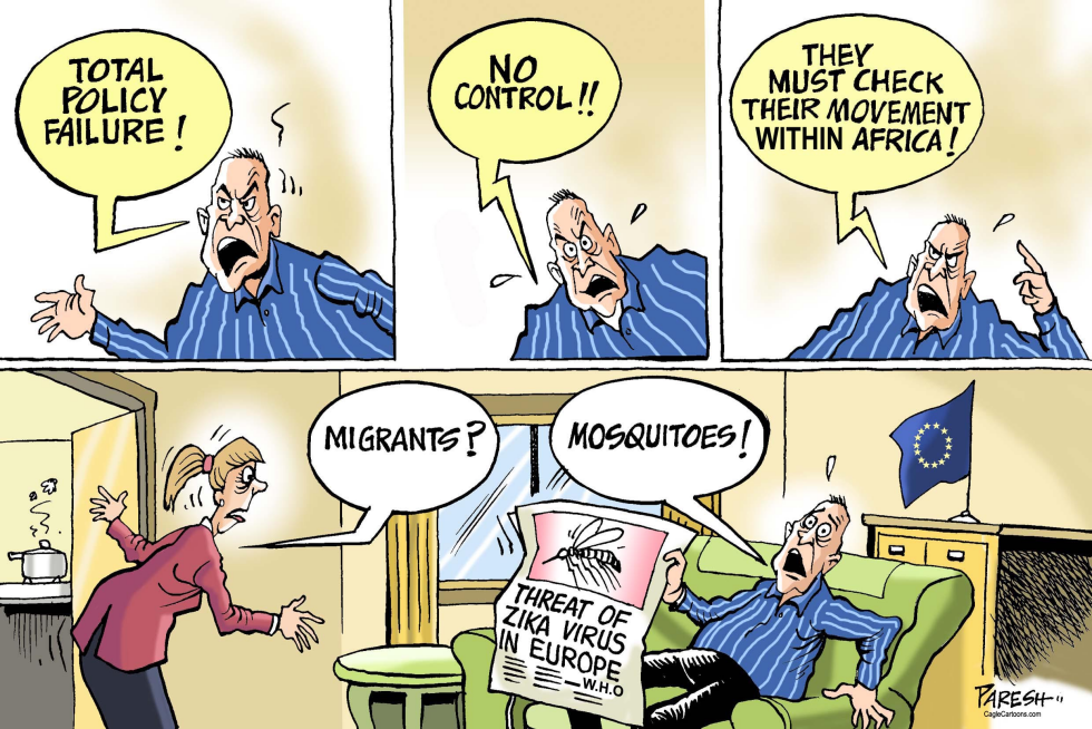  ZIKA THREAT IN EUROPE by Paresh Nath