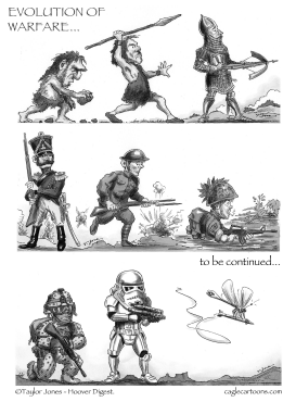 EVOLUTION OF WARFARE by Taylor Jones