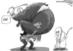 EL PAPA Y EL CAPITALISMO by Pat Bagley