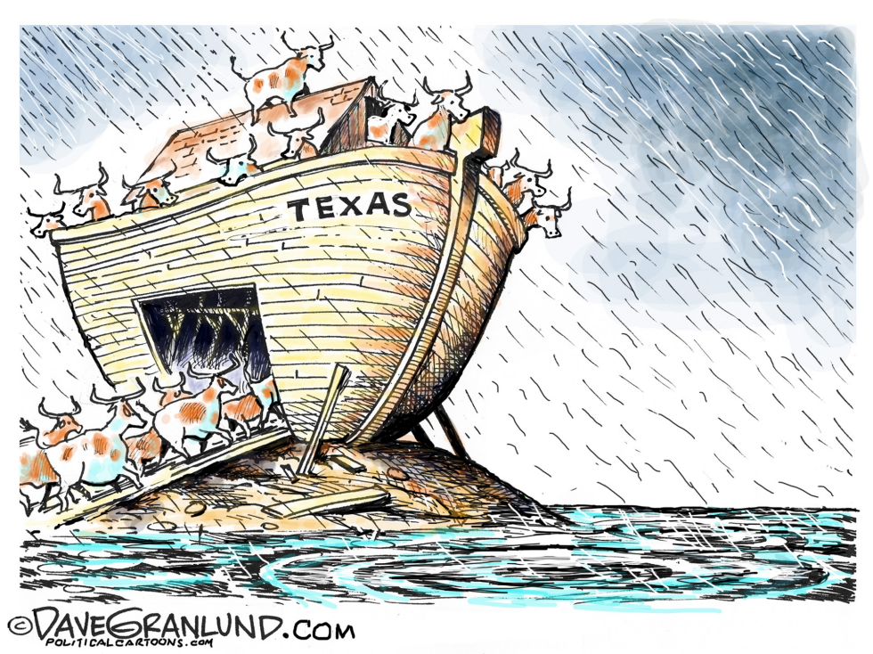  TEXAS FLOODS by Dave Granlund