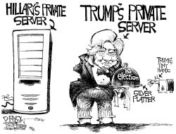 TRUMPS PRIVATE SERVER by John Darkow