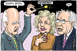 LOCAL-CA JERRY BROWN ENDORSES HILLARY by Wolverton