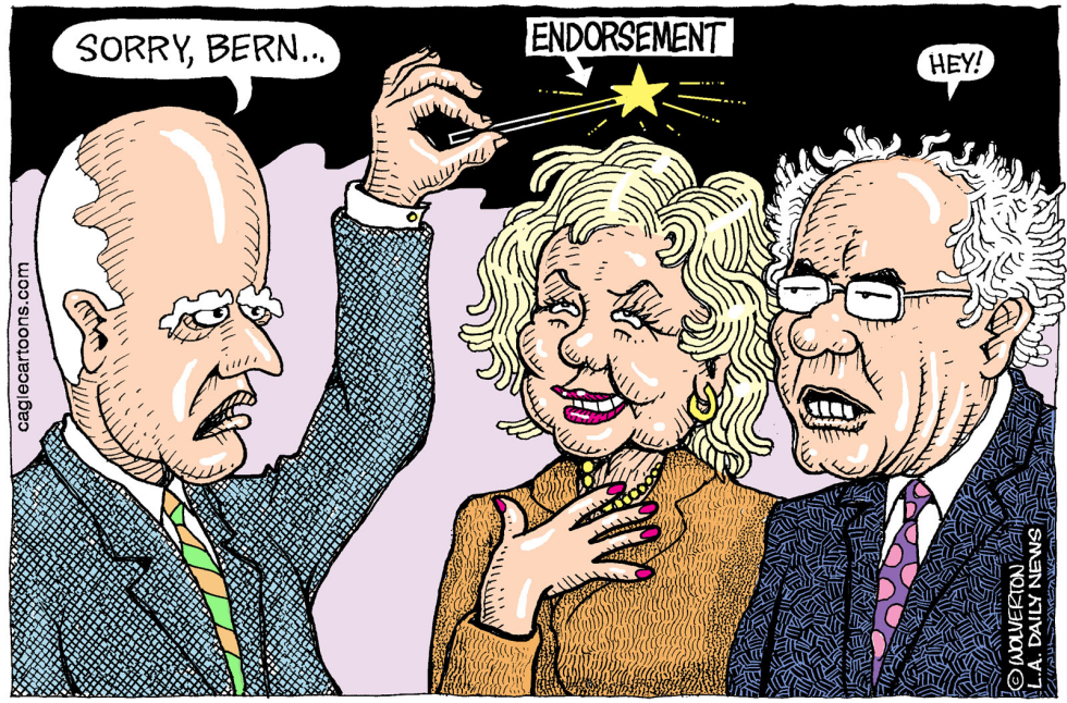  LOCAL-CA JERRY BROWN ENDORSES HILLARY by Wolverton