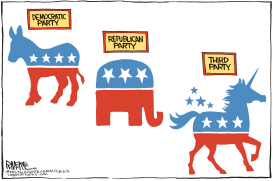 THIRD PARTY LOGO by Rick McKee