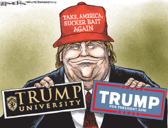 TRUMP UNIVERSITY by Kevin Siers