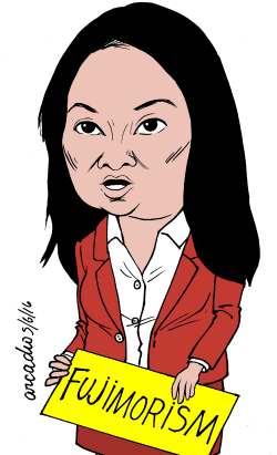 KEIKO FUJIMORI PERú by Arcadio Esquivel