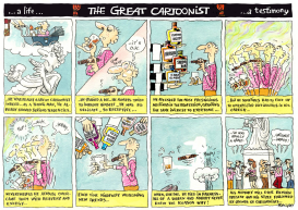 THE GREAT CARTOONIST by Robert Rousso