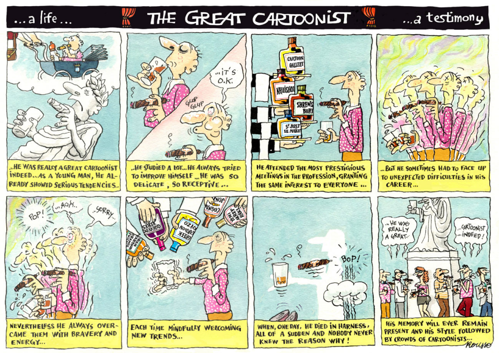  THE GREAT CARTOONIST by Robert Rousso