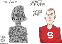 A QUESTION OF RAPE by Pat Bagley