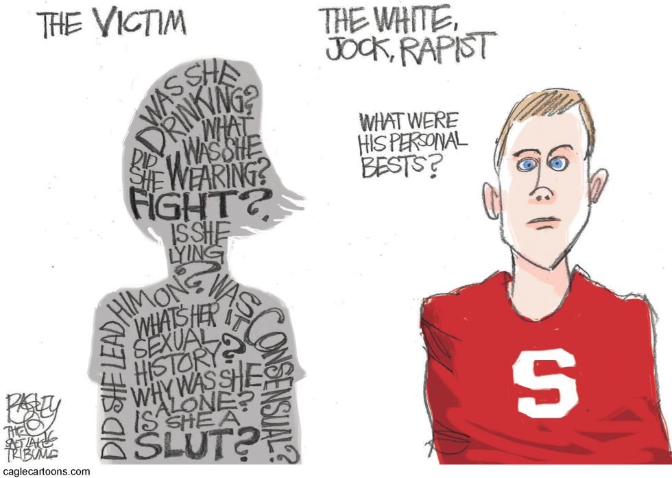  A QUESTION OF RAPE by Pat Bagley