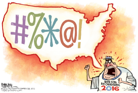 ANGRY ELECTION by Rick McKee