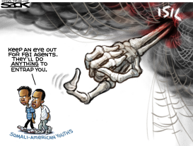 TERROR RECRUITING LOCAL by Steve Sack