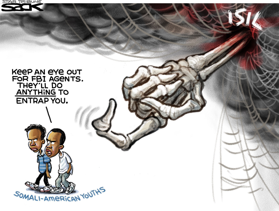  TERROR RECRUITING LOCAL by Steve Sack