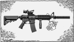 AR-15 by Bob Englehart