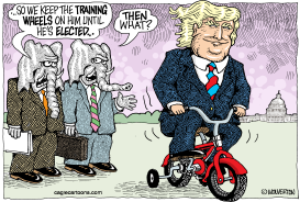 TRUMP TRAINING WHEELS by Wolverton