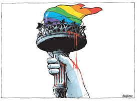 ORLANDO MASSACRE by Michael Kountouris