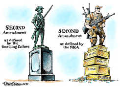 SECOND AMEND AND NRA by Dave Granlund